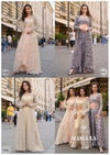 Haseena By Sayuri Real French Crep Silk Designer Indo Western Exporters In India
